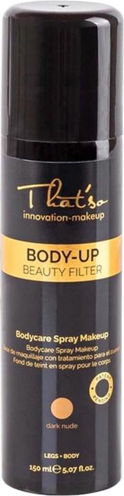 Produktbild That'so - BODY-UP Bodycare Spray Makeup Dark Nude (Selbstbräunungsspray, 150 ml)