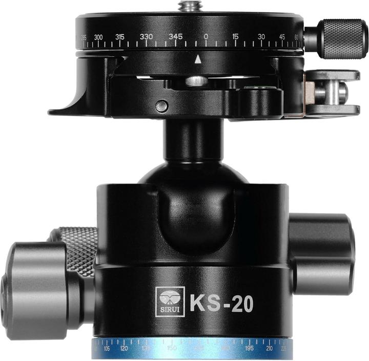 Produktbild Sirui KS-20 Kugelkopf black mit Schnellverschluss und TY-55X Platte (Kugelkopf)