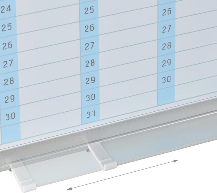 Image du produit Relaxdays Planificateur pour tableau blanc (90 x 5 x 60 cm)