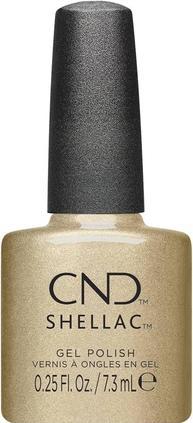 CND Shellac Gel Polish Quiet Luxury Collection Long Lasting Gold Gel Nail