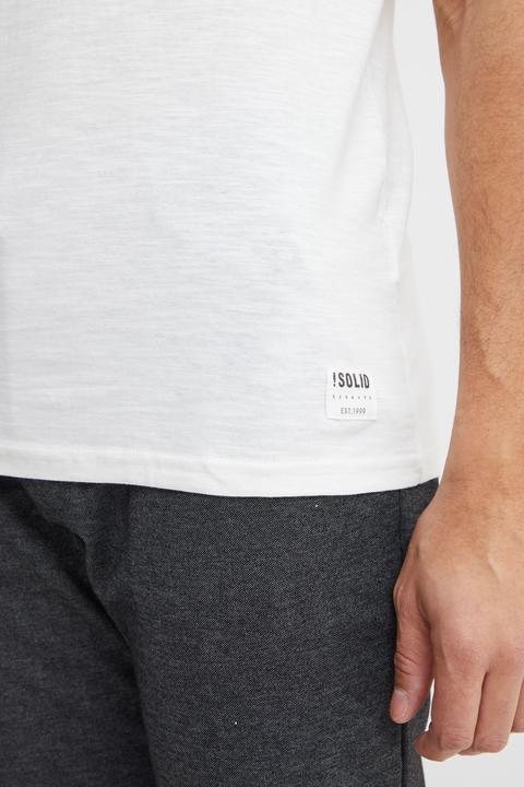 Immagine prodotto Solid Florian T-Shirt Con Disegno Maglietta A Manica Corta Da Uomo Con Girocollo In Cotone 100% (L)