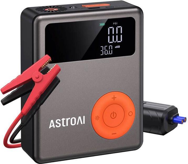 AstroAI 4 in 1 Jump starter + Tire inflator + Power bank DK-MF139