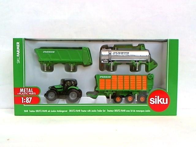 Immagine prodotto Siku Trattore Deutz con rimorchio