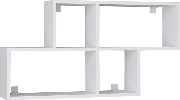 Immagine prodotto VCM Scaffale da parete in legno Scaffale da appendere Libreria da parete Deco Board Lusas (100 x 20 x 53 cm)