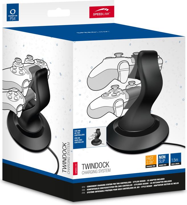 Immagine prodotto Speedlink Stazione di ricarica doppia Twindock (PS4)