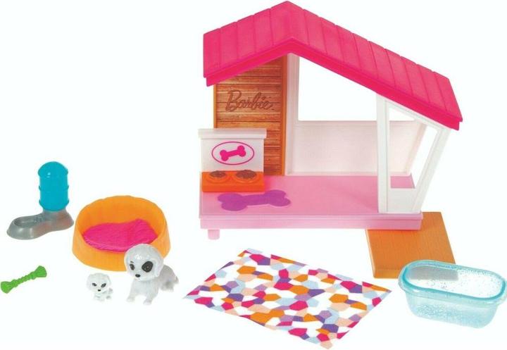 Barbie Hundehütte mit Hund