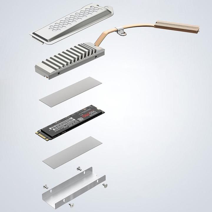 Actual product image Graugear Heat sink SSD M.2NVMe for PS5