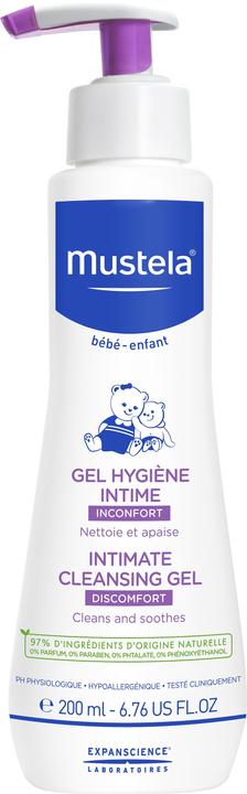 Actual product image Mustela Bébé Intimate (200 ml, Intimate gel)