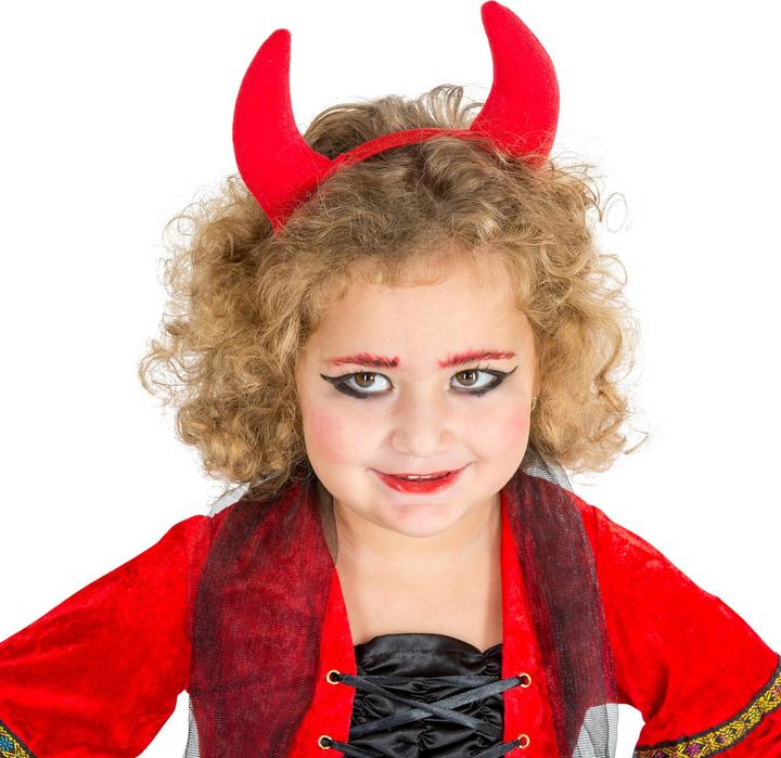 Immagine prodotto tectake Costume da bambina/ragazza - Diavoletta barocca (110, 116, 122)