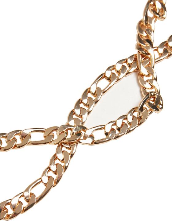 Actual product image Urban Classics Figaro Layering Necklace (100% Iron)