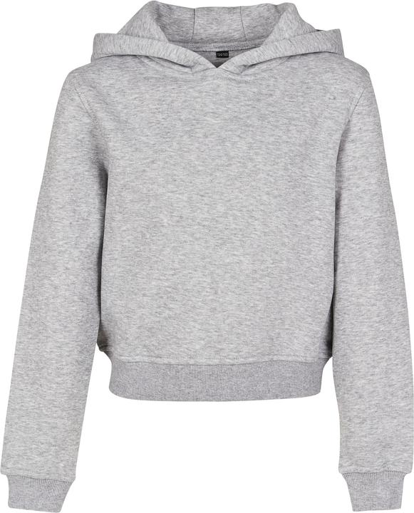 Build Your Brand Mädchen Cropp Kapuzenpullover (140)