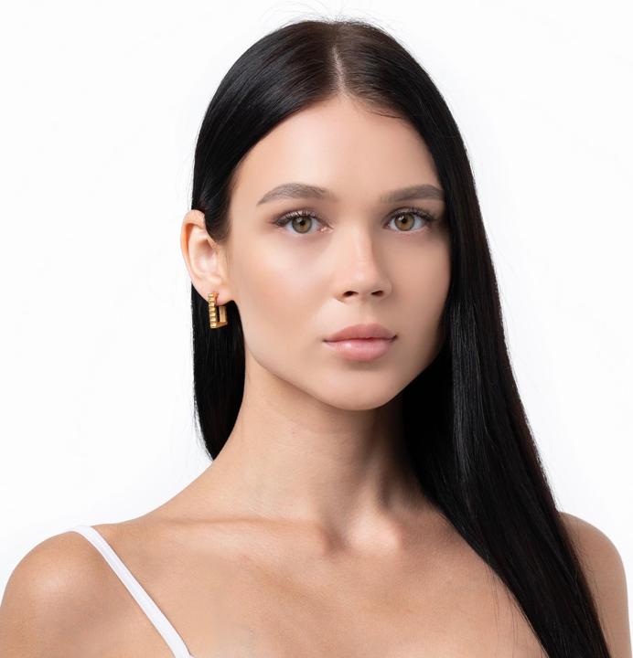 Image du produit Sensora Jewelry Boucles d'oreilles Bangkok Hoops (Acier inoxydable)