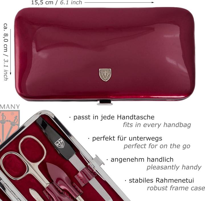 Produktbild Drei Schwerter 8-teiliges Nagelpflegeset Cuneo