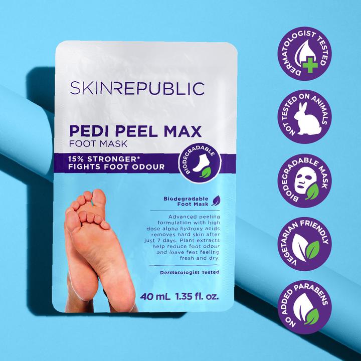 Actual product image Skin Republic Pedi Peel Max (Foot mask, 40 ml)