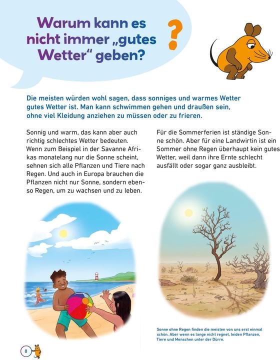 Produktbild Frag doch mal... die Maus: Klima und Wetter (Deutsch, Gabi Neumayer, Vera Rehaag, 2024)
