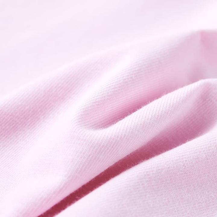 Actual product image VidaXL Children's T-shirt pale pink 128,Material: 95 % cotton. 5 (128)