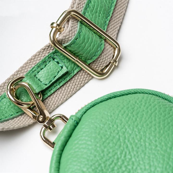Actual product image Lazarotti Milano Leather shoulder bag 23 cm