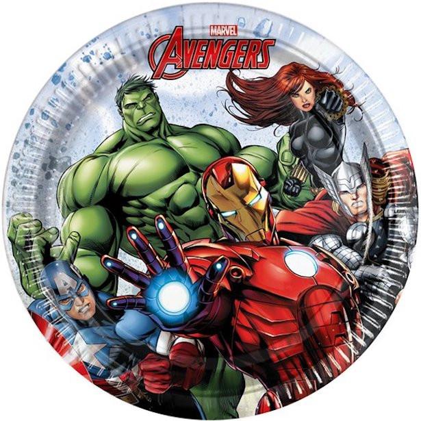 Actual product image Anagram Assiettes Avengers