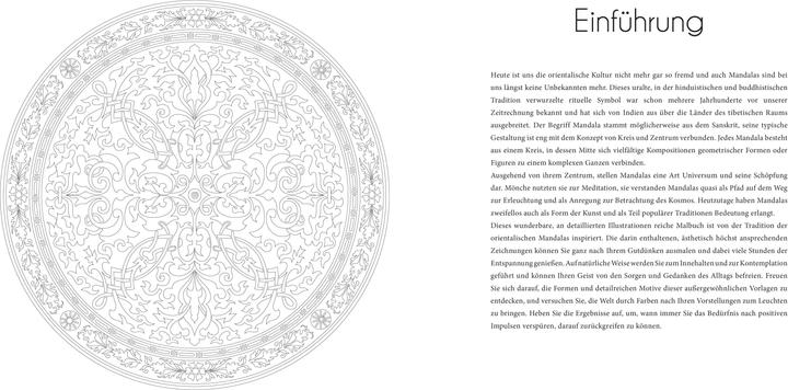 Actual product image Orientalische Mandalas (German, 2022)