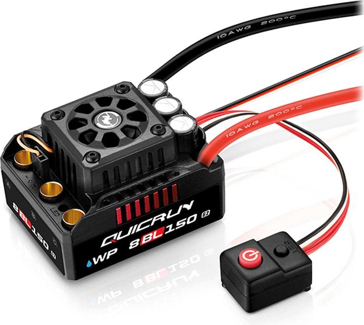 Produktbild Hobbywing QuicRun WP8BL150 G2 Brushless Regler 150A 3-6s für 1:8
