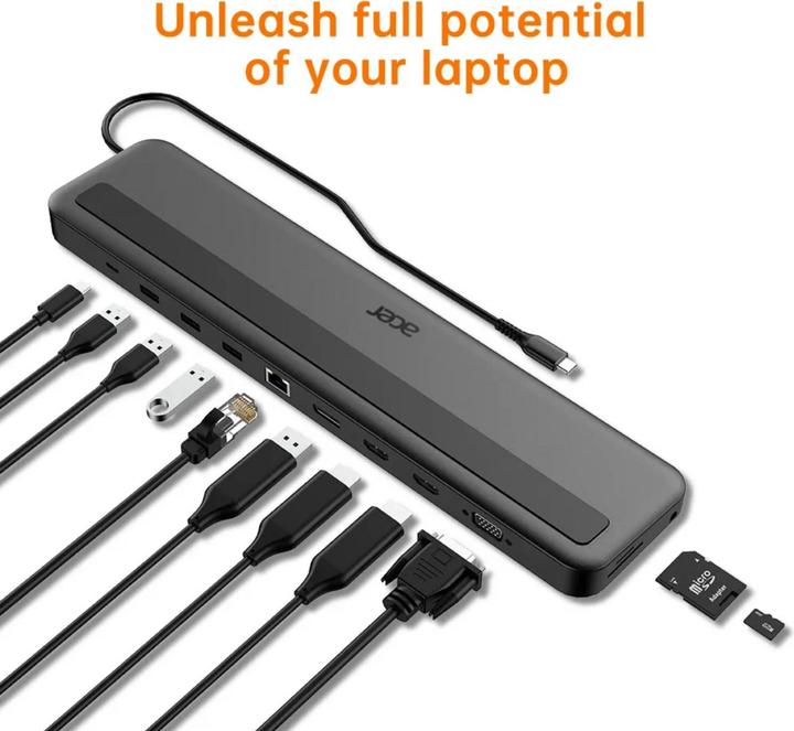 Produktbild Acer HP.DSCAB.015 (USB-C, 13 Ports)
