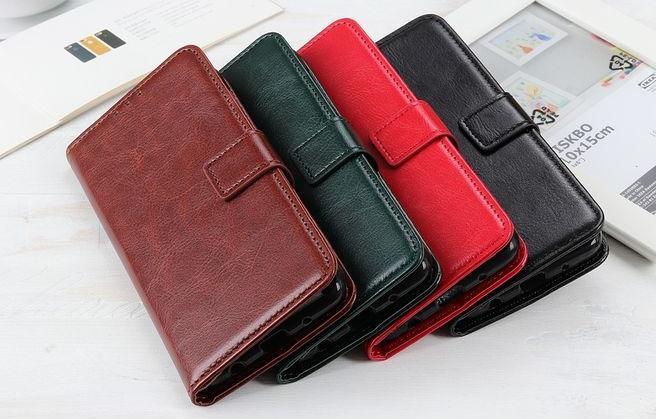 Actual product image MU Classic Crazy Horse III Leather Bookcover Series (Honor 30)