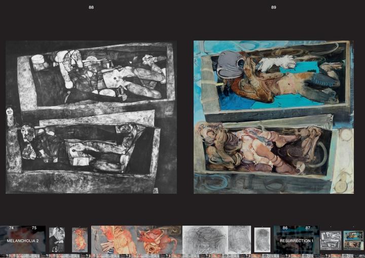 Actual product image Egon Schiele - Adrian Ghenie. Shadow Paintings (English, Klaus Albrecht Schröder, Egon Schiele, Adrian Ghenie, 2024)