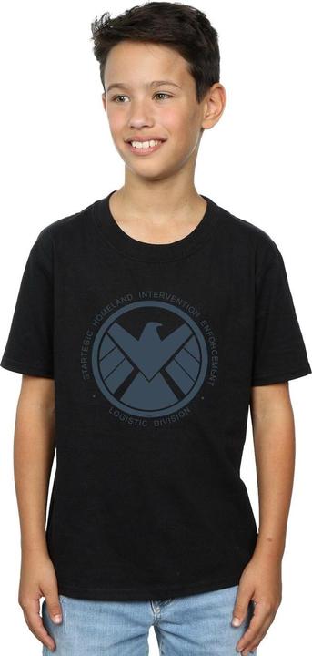 Image du produit - T-shirt AGENTS OF SHIELD LOGISTICS DIVISION - Garçon (152, 158)