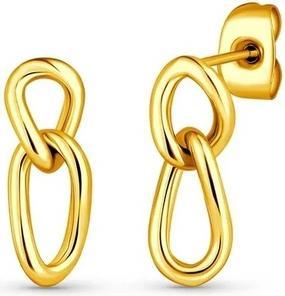 Vuch Modern gold-plated Lusha Gold Earrings