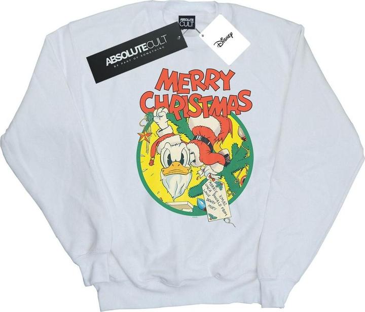 Immagine prodotto Disney Donald Duck Merry Christmas Felpa Ragazze (152, 158)