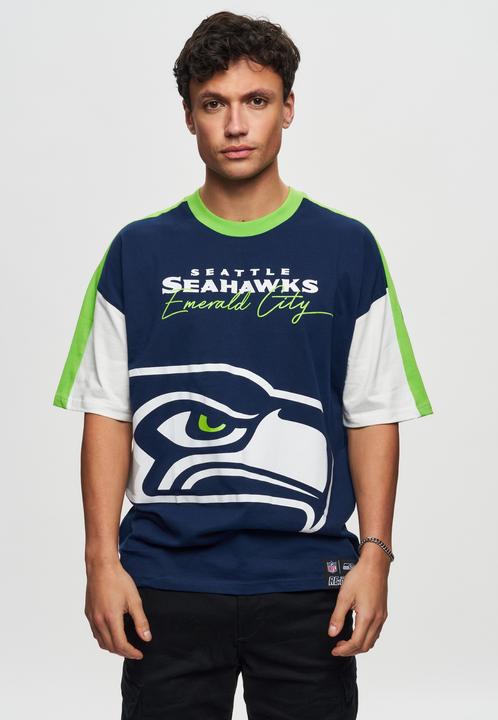 Produktbild Recovered Re:Covered Oversized Shirt - NFL Seattle Seahawks - XL (XL)