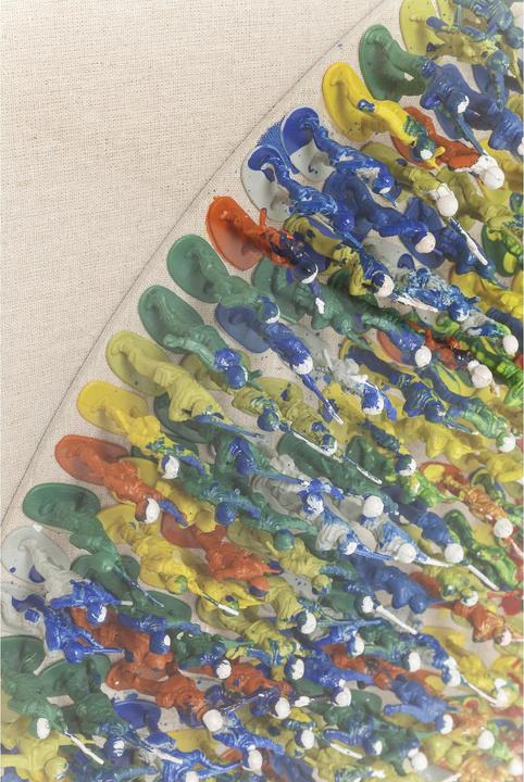 Actual product image Kare Design Deco Frame Colour Explosion 120x120cm (120 x 120 cm)