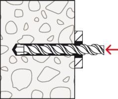Actual product image Fischer Concrete screw (50 pcs.)