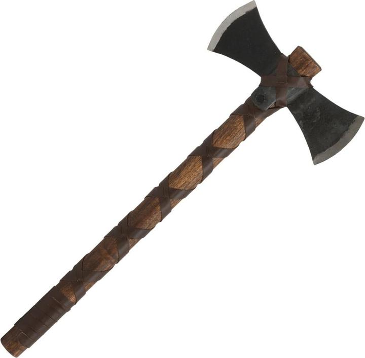 Actual product image Haller Small double axe with leather winding