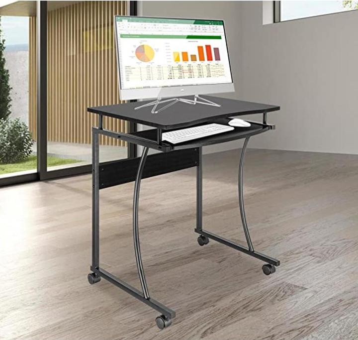 Produktbild Techly Compact Desk with Slide-out Keyb
