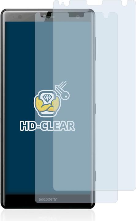 Actual product image BROTECT Screen Protector Clear (2 Piece, Sony Xperia XZ2)