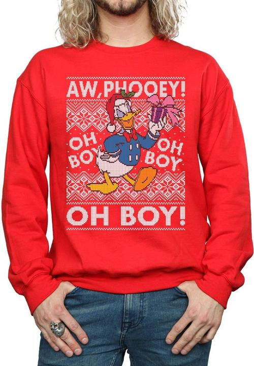 Produktbild Disney Donald Duck Christmas Fair Isle Sweatshirt (XL)