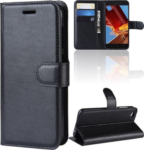 Image du produit MU Classic Couvertures en cuir Litchi Bookcover Series (Xiaomi Redmi Go)