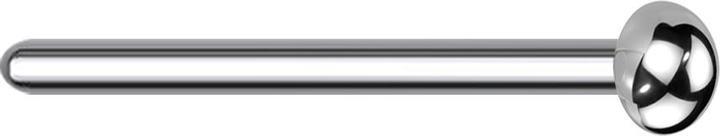 Star Piercing Nasenstecker biegen silber mit Kuppel (Titan G23, ohne Messing)