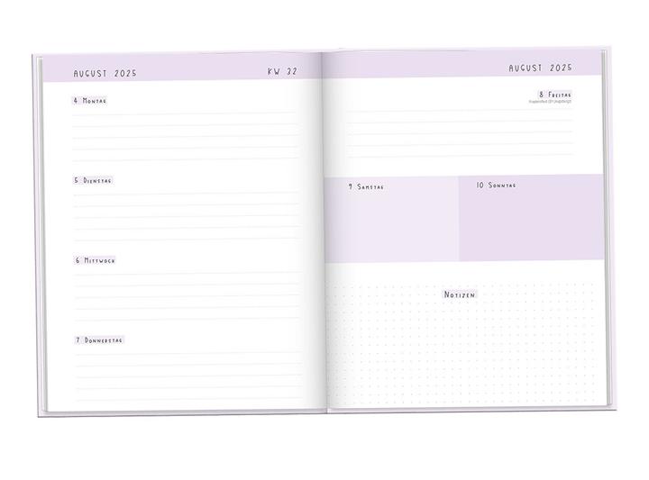Produktbild Schülerkalender 2025 / 2026 Gute Laune (17 x 22 cm, Deutsch)