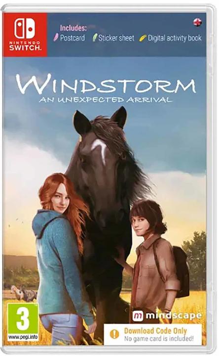 Actual product image Mindscape Windstorm: An Unexpected Arrival (Code in a Box) (Switch) (Switch, Switch Lite, Switch OLED)
