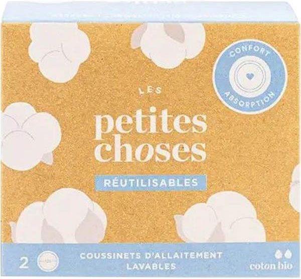 Immagine prodotto Les Petites Choses Cuscinetti per l'allattamento biologici (2 x)