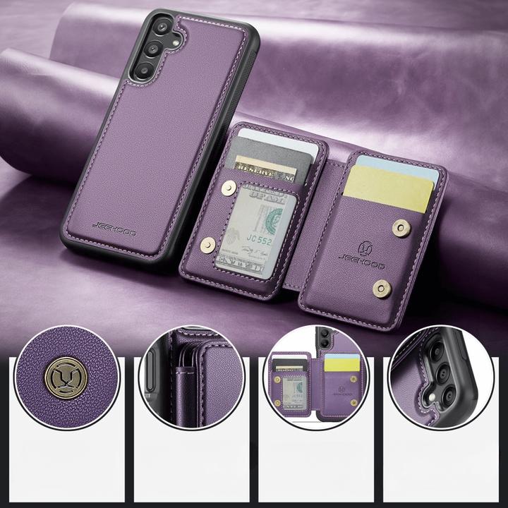 Image du produit Cover-Discount Galaxy A55 - Coque arrière 2 en 1 avec étui pour carte de crédit (Samsung Galaxy A55)