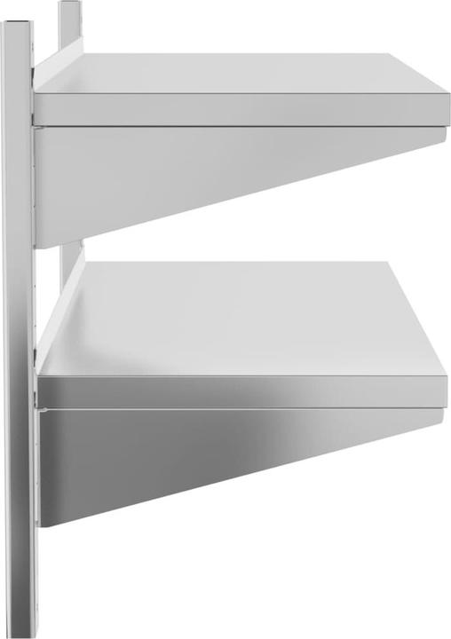 Actual product image VidaXL Wall shelf with 2 shelves Noble (100 x 40 x 60 cm)