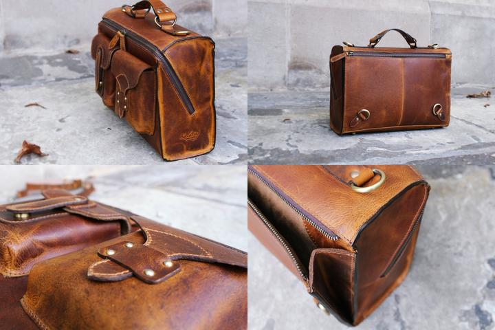 Actual product image Only-Bags.Store Leather Handbag, Shoulder Bag, Top Handle Bag, Christmas Gift