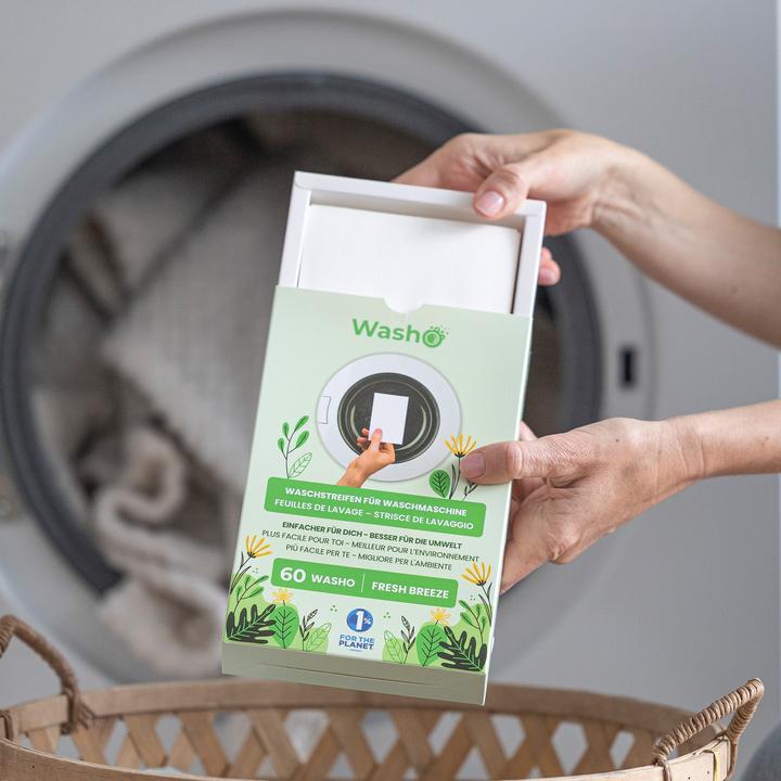 Produktbild Washo Waschstreifen (60 Waschgänge, Tücher)