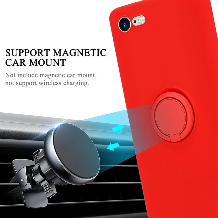 Actual product image Cadorabo TPU Liquid Ring Silicone Case Cover (Apple iPhone 7, Apple iPhone SE (2nd Gen))