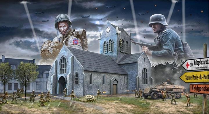 Produktbild 1:72 Battle of Normandy St.-Mère-Église