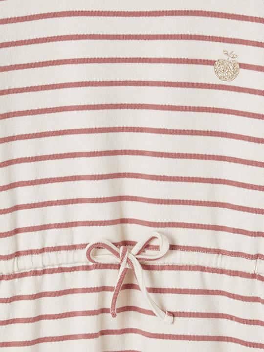 Produktbild Vertbaudet Gestreiftes Mädchen Kleid mit anliegender Taille Oeko-Tex (140)