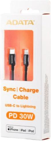 Actual product image Adata AMFICPL-1M-CBK Lightning Cable (1 m)